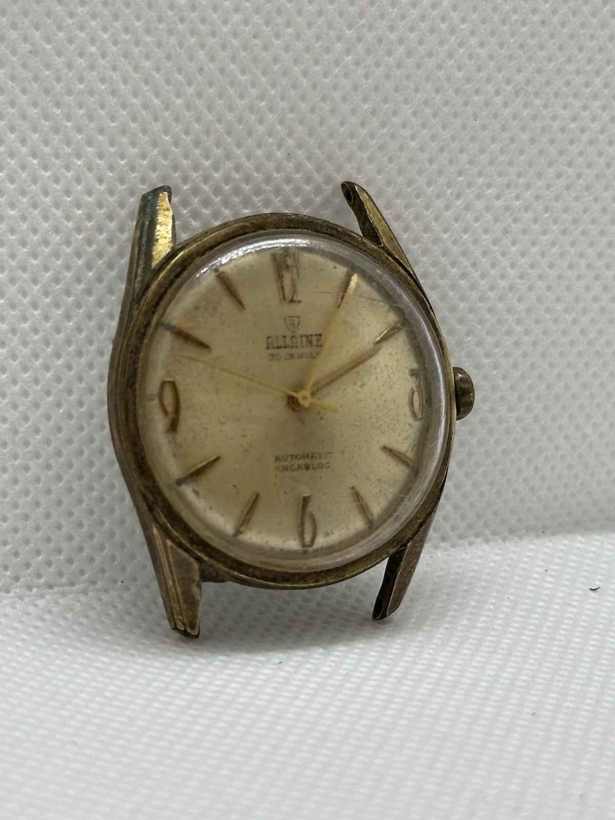 Vintage Allaine 30J Automatic Mens Dress Watch - Running