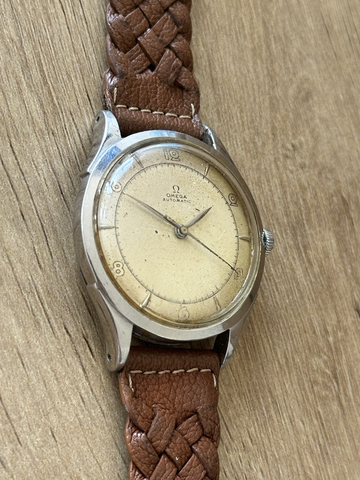 Vintage Omega Seamaster Automatic Bumper Mens Watch 2421-3 -Running Project