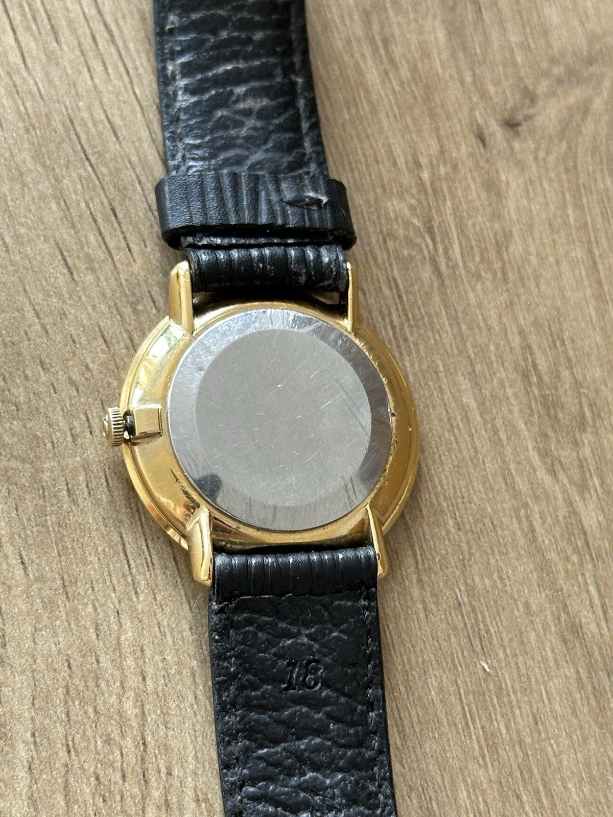 Vintage Omega Gold Plated Mens Quartz Dress Watch, 111.0107 - Running