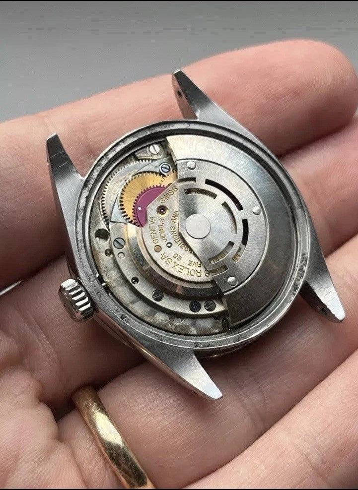 Vintage Rolex Oyster Perpetual Date 1501 Mens Watch !! SPARES OR REPAIRS!!