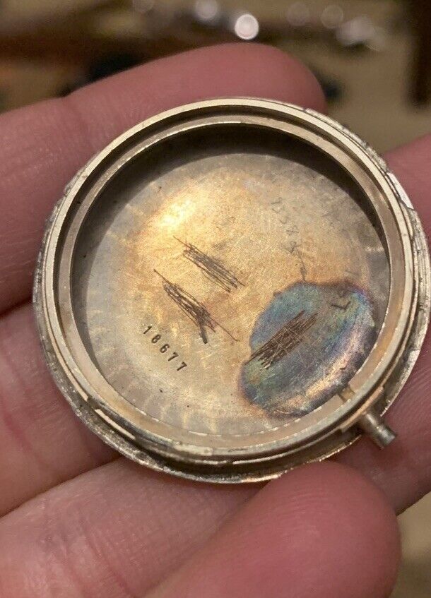 Vintage Roamer Rotopower 44 Mens Watch - Possible Gold? - Spares/Repairs