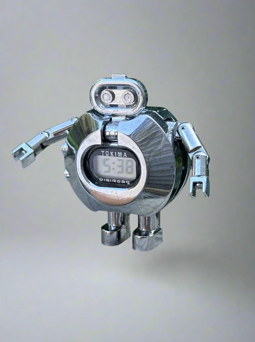 Vintage Tokima Digirobo - Japanese Transforming Mens Watch - Running Project
