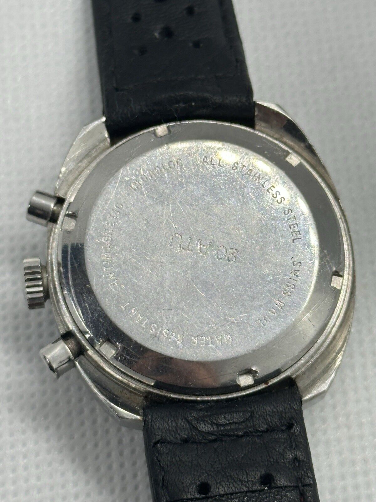 Vintage Swiss Emperor Valjoux 7733 Mens Chronograph Watch - Running (Srvcd 2024)