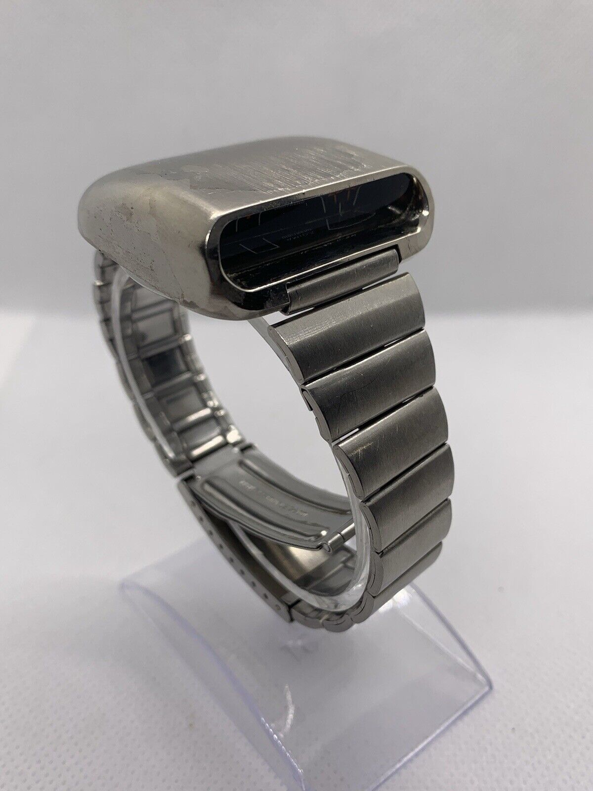 Vintage 1970s Amida Digitrend Jump Hour Mens Driver Watch - Running Upgraded 17J