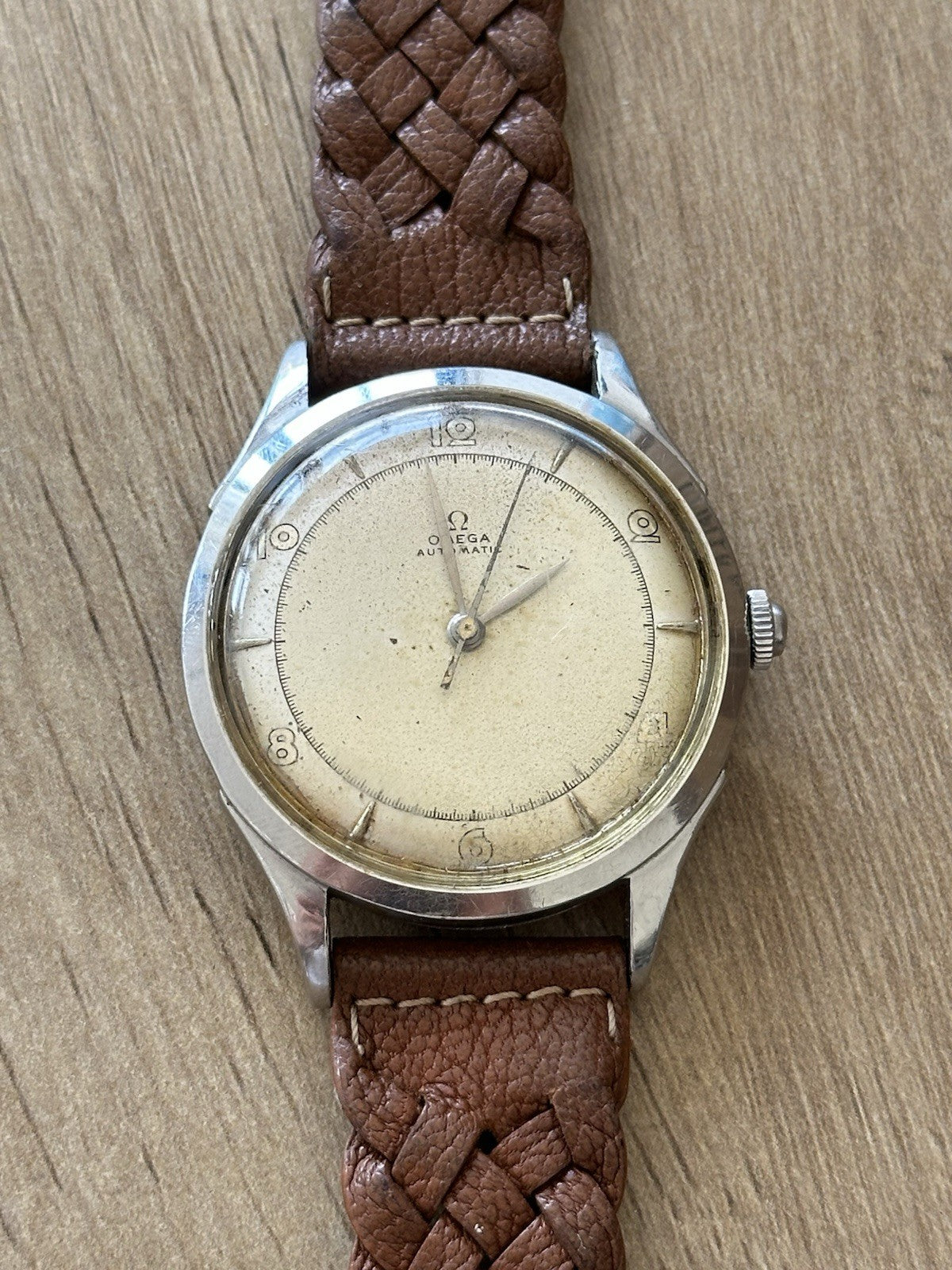 Vintage Omega Seamaster Automatic Bumper Mens Watch 2421-3 -Running Project
