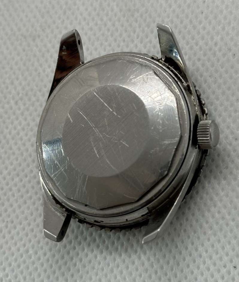 Vintage Accurist All Steel 21J Mens Dive Watch - Spares/Repairs