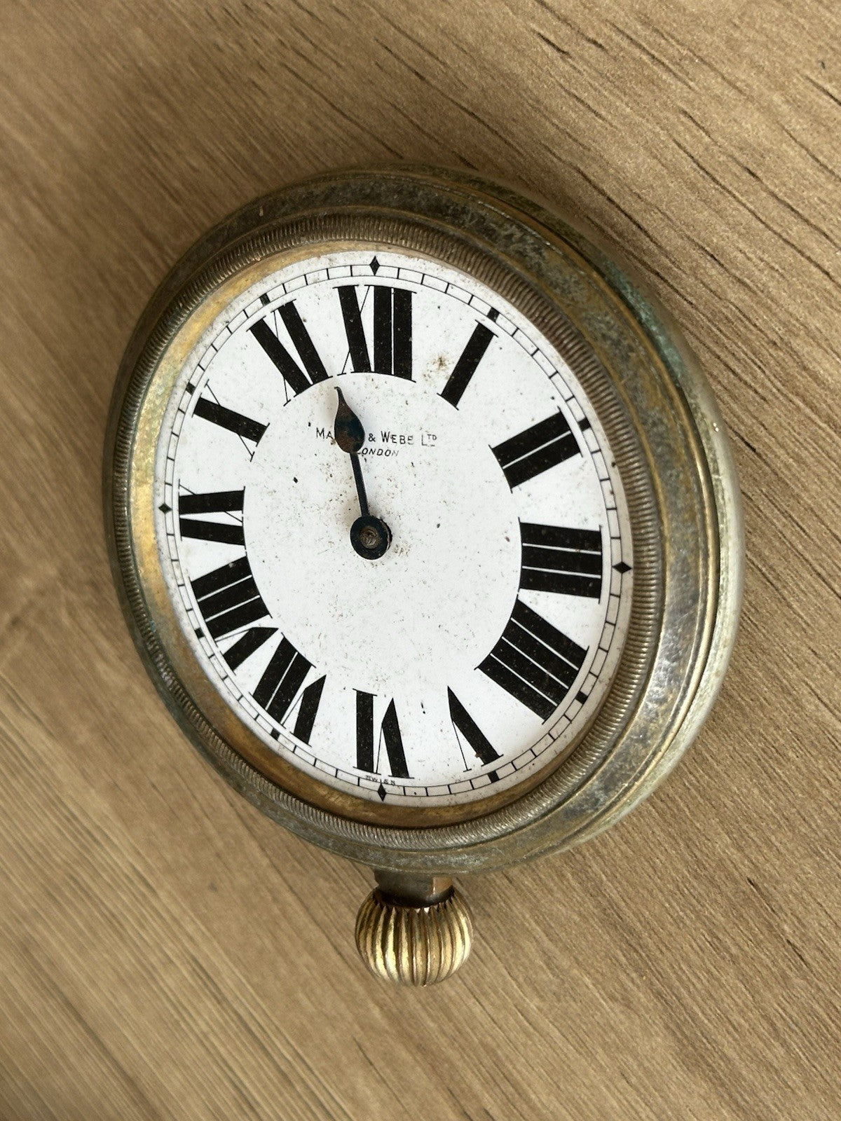 Vintage Mappin & Webb Huge Goliath Pocket Watch - Spares/Repairs