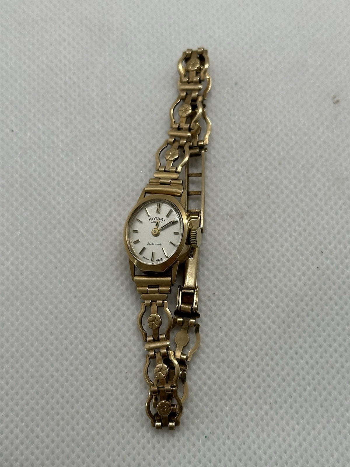 Rotary Ladies Watch Solid Gold Rotary Watch 9ct Gold Rotary