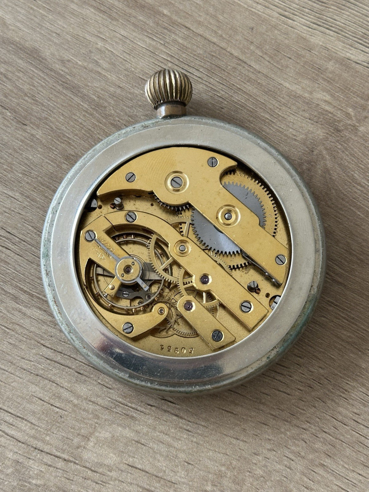 Vintage Mappin & Webb Huge Goliath Pocket Watch - Spares/Repairs