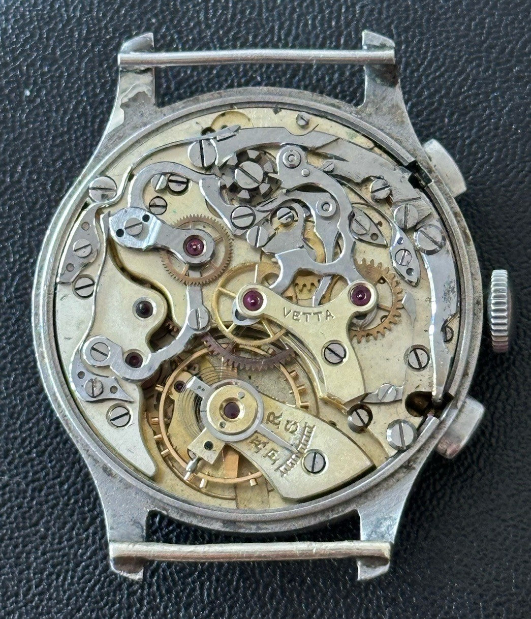 Vintage Wyler Vetta Mens Chronograph Watch, Sector Dial - Spares/Repairs