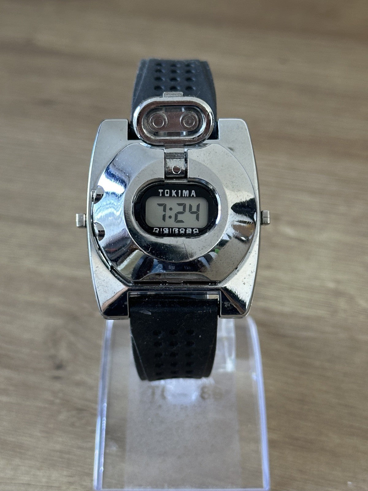 Vintage Tokima Digirobo - Japanese Transforming Mens Watch - Running Project