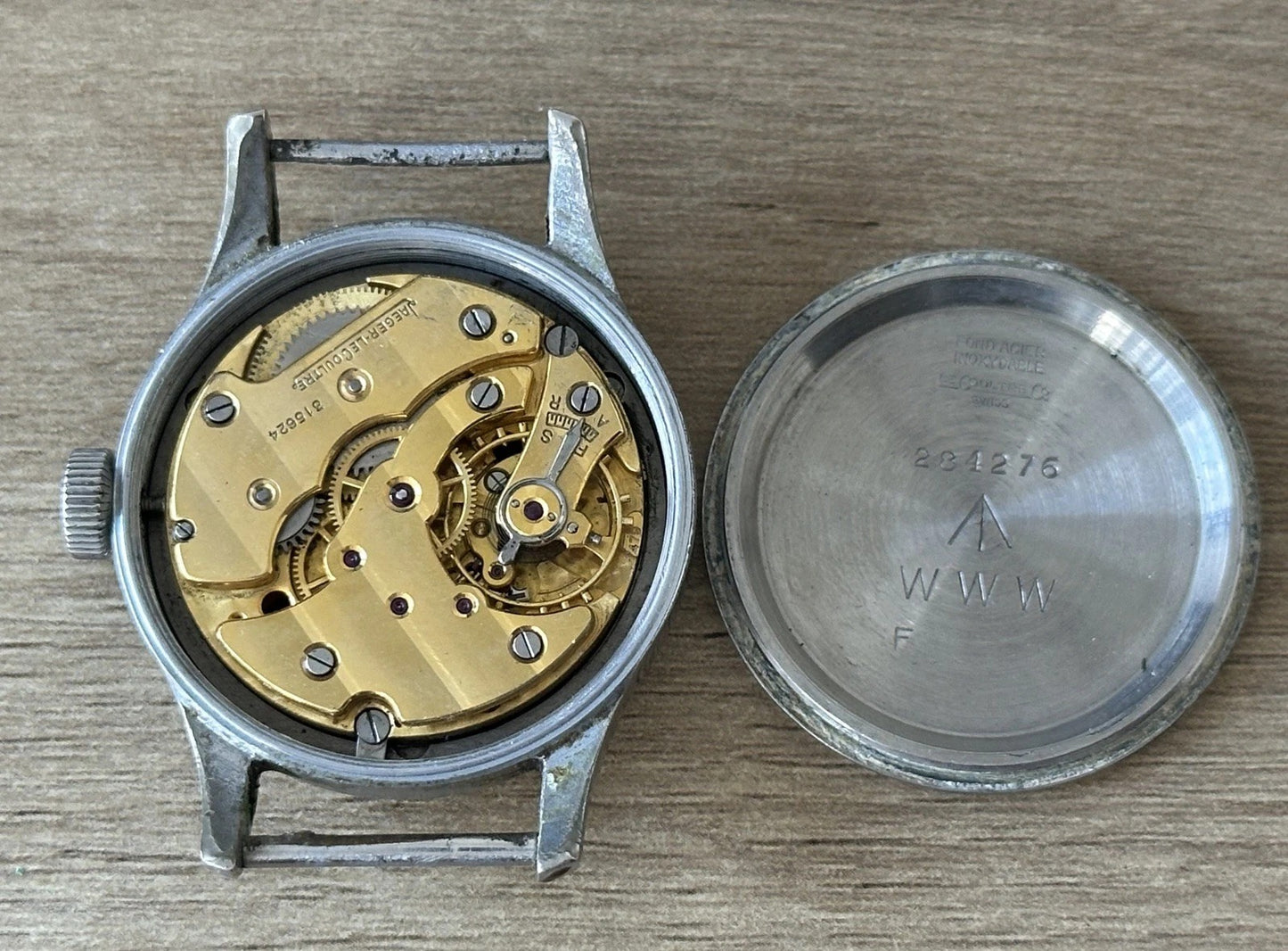 Jaeger-LeCoultre 'Dirty Dozen' Military Issued Watch Hand-Wind SPARES/REPAIR