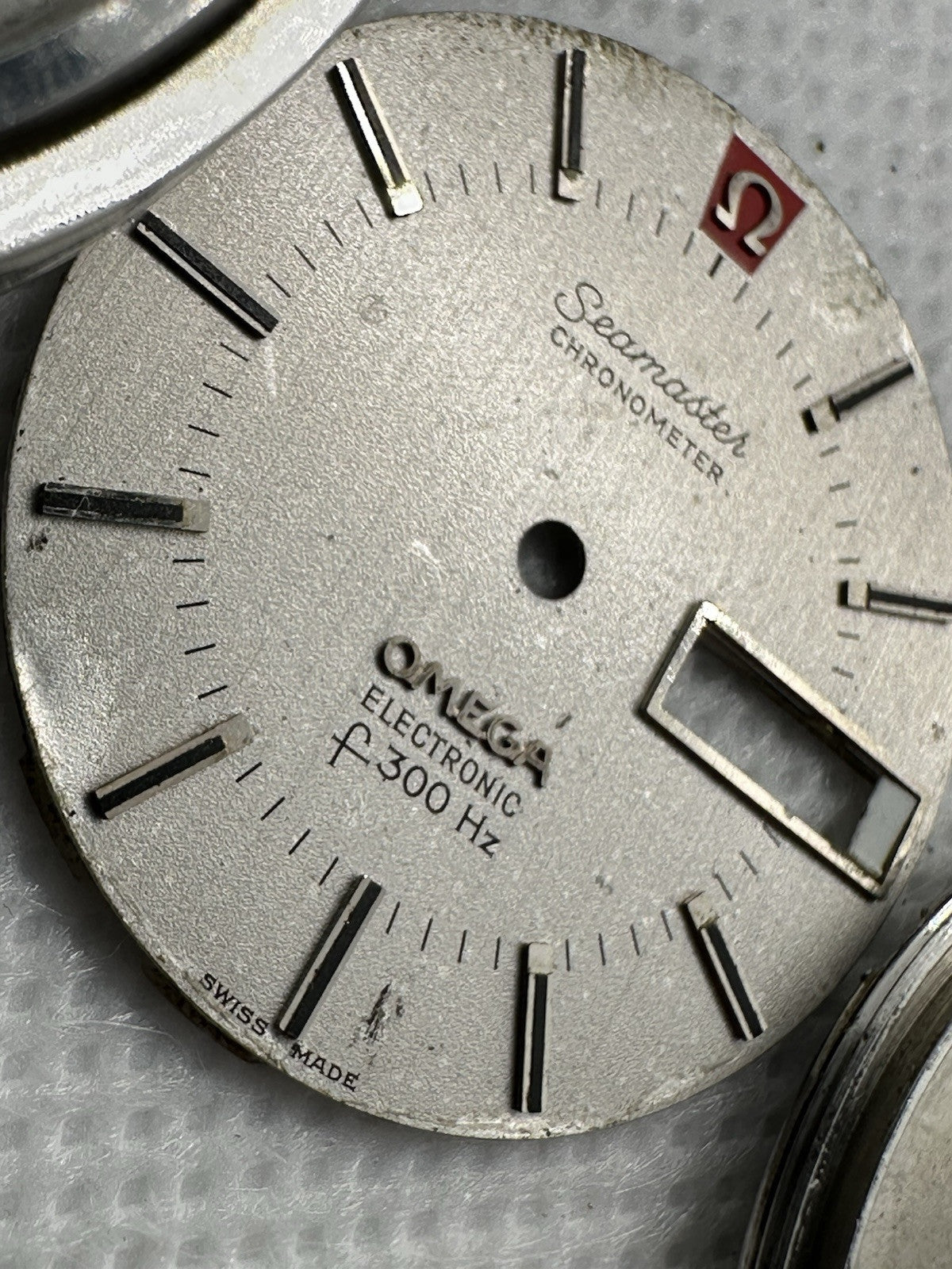 Vintage Omega f300 Mens Watch | 198.0011 | Spares/Repair - CASE & DIAL ONLY