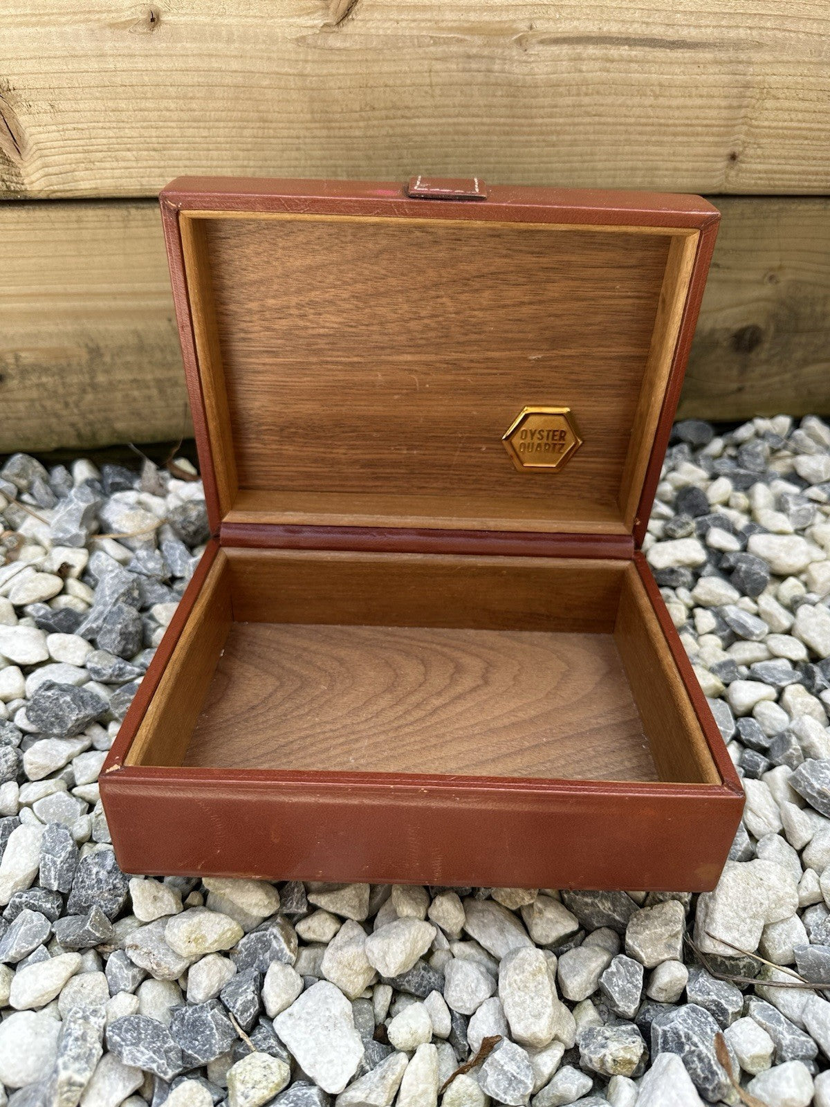 Vintage Rolex Oyster Quartz Mens Watch Box - 55.00.01