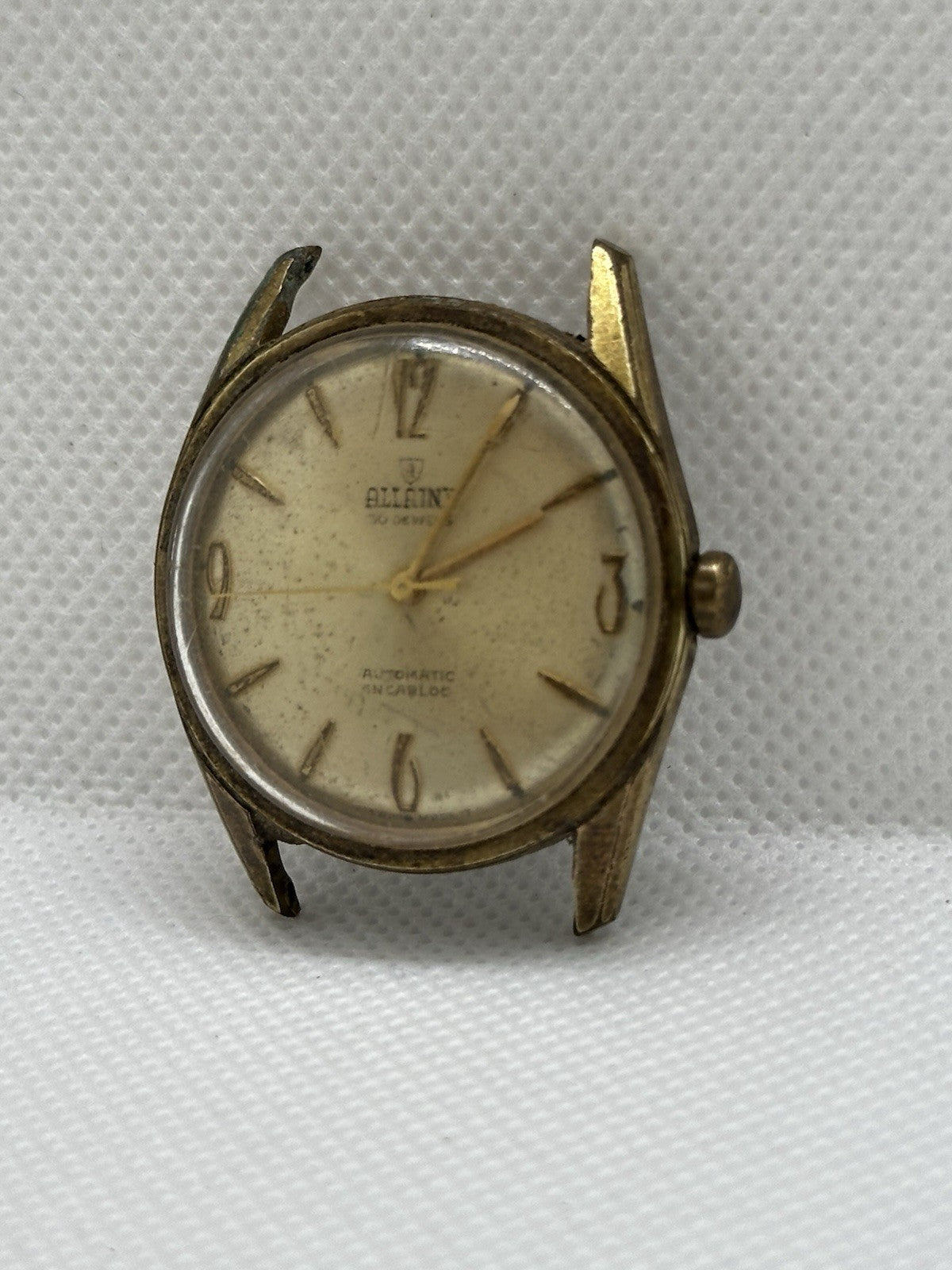 Vintage Allaine 30J Automatic Mens Dress Watch - Running