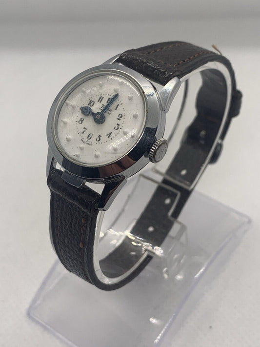 Vintage Timor Ladies Brail Watch (For The Blind), Flip Front - Spares/Repairs