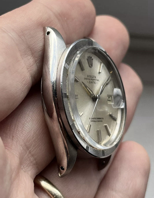Vintage Rolex Oyster Perpetual Date 1501 Mens Watch !! SPARES OR REPAIRS!!