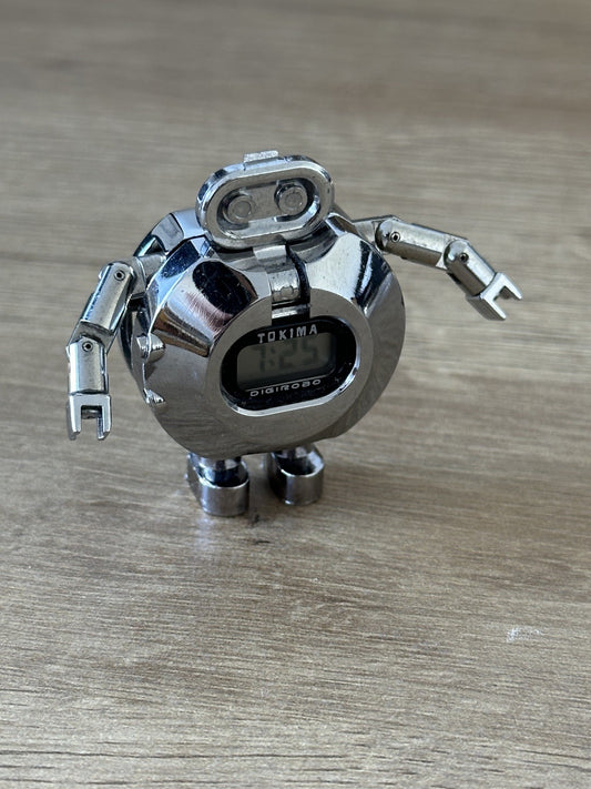 Vintage Tokima Digirobo - Japanese Transforming Mens Watch - Running Project