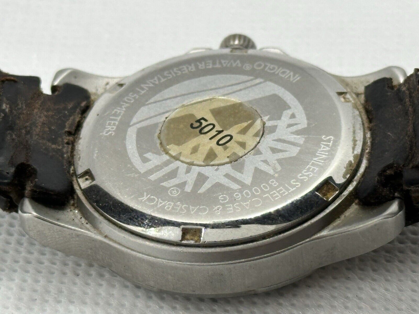 Vintage Timberland Mens Indiglo Explorer Watch - Runs, Needs New Battery