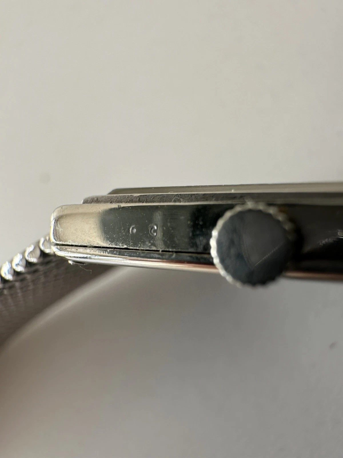 Vintage 1970s 18k Solid White Gold Bueche-Girod Watch | Blue Dial | Extensive Service History