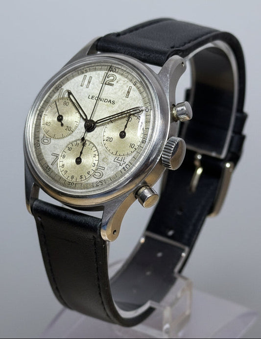 Vintage Leonidas Valjoux 72 Mens Chronograph Watch - Fully Serviced January 2026