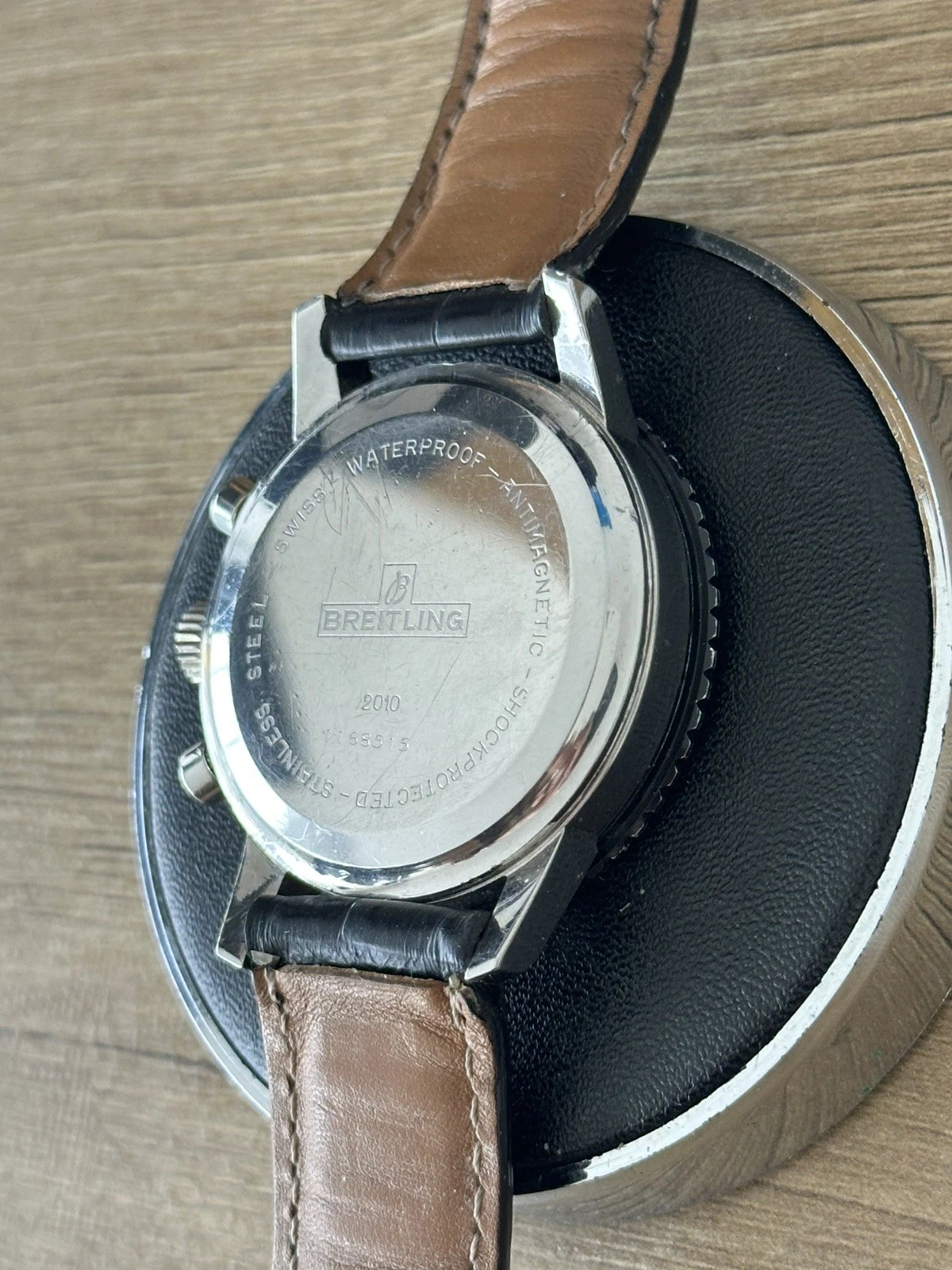 Vintage Breitling Sprint '2010' Zorro Mens Chronograph Watch- Running